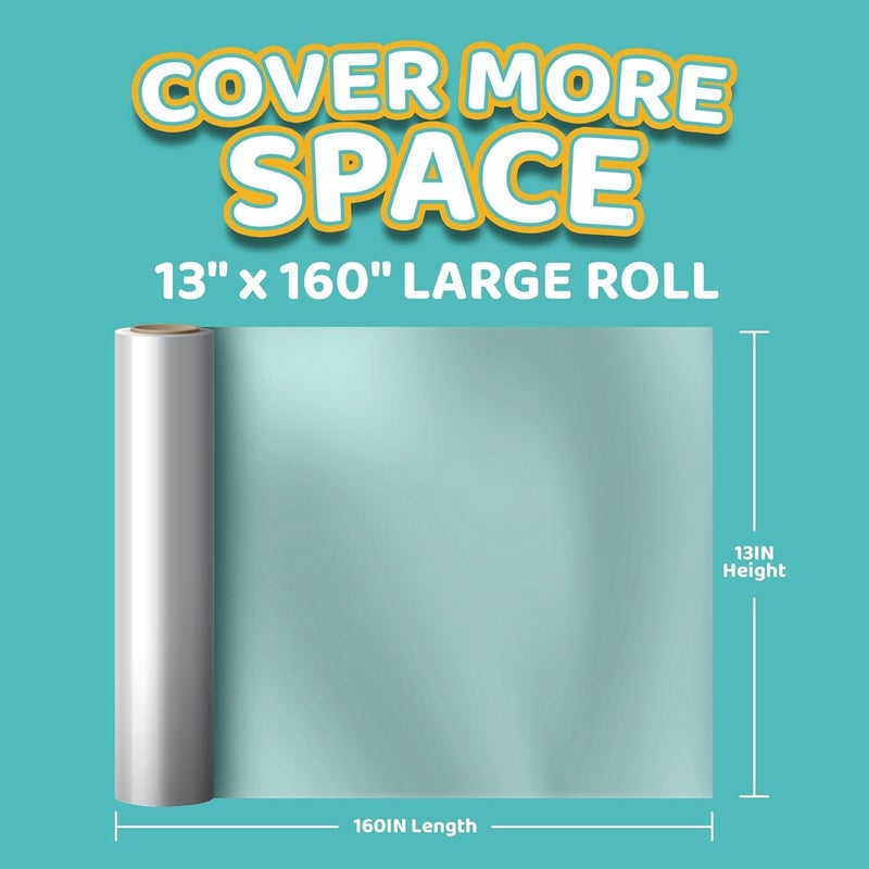 Mimi&Bubu Store [0.2 مم سميك إضافي خالي من BPA] واقي أثاث مضاد للخدش (160" × 13"), واقي أريكة لاصق من جانب واحد للقطط والكلاب, واقي زوايا الأريكة من المخالب, شريط رادع لخدش القطط. - Image 4